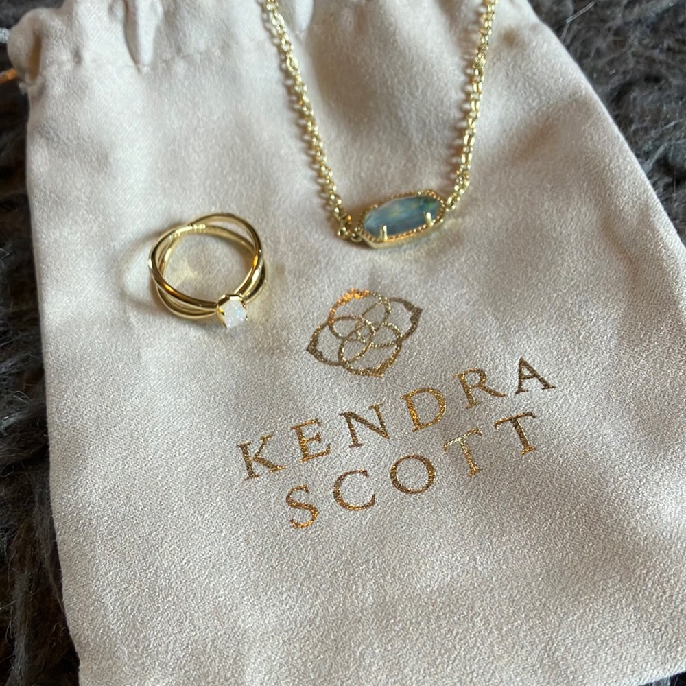 Kendra Scott ring & bracelet